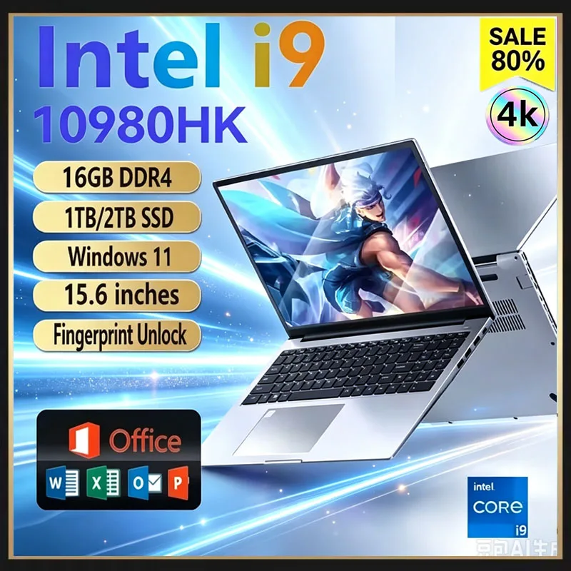 Pc Gaming Intel - 15.6inch Potrable Laptop Intel Core I9