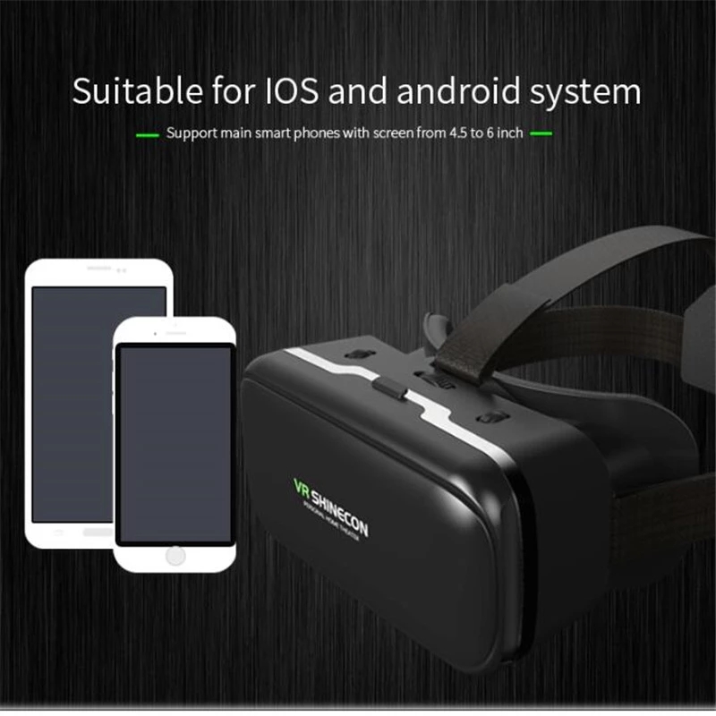 Shinecon VR Glasses 3D Virtual - đánh giá và giá Vr Headset Pc