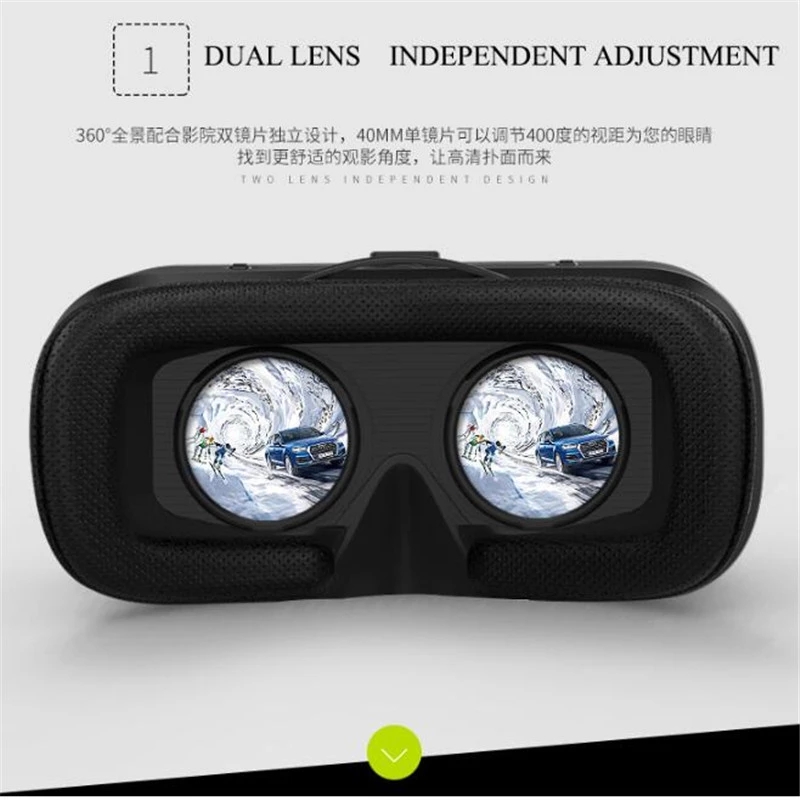Shinecon VR Glasses 3D Virtual - đánh giá và giá Vr Headset Pc