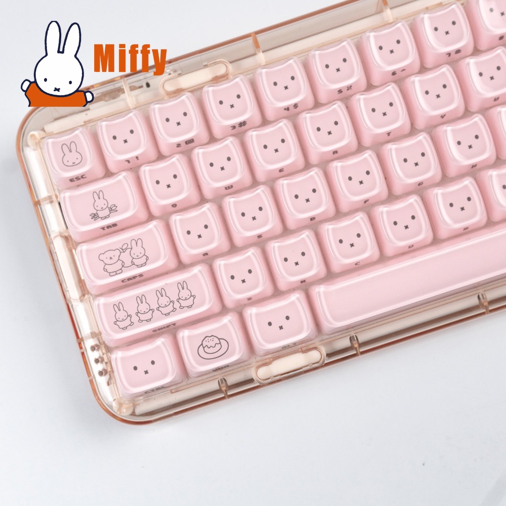 Kawaii Miffy Keycaps Cute Rabb - đánh giá và giá Pc Gaming Lounge