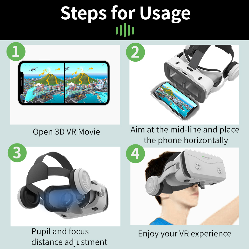 3D Viar Điện Thoại Kính Thực T - đánh giá và giá Vr Headset Pc