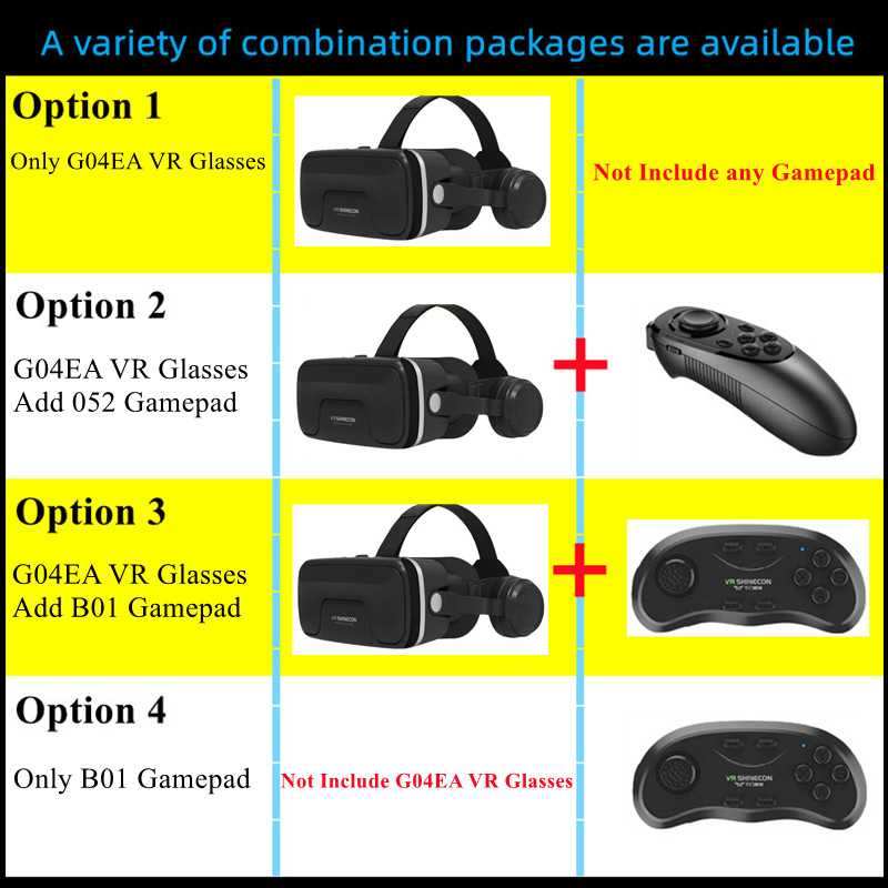 Ban Đầu VR Thực Tế Ảo 3D Hộp K - đánh giá và giá Vr Headset Pc