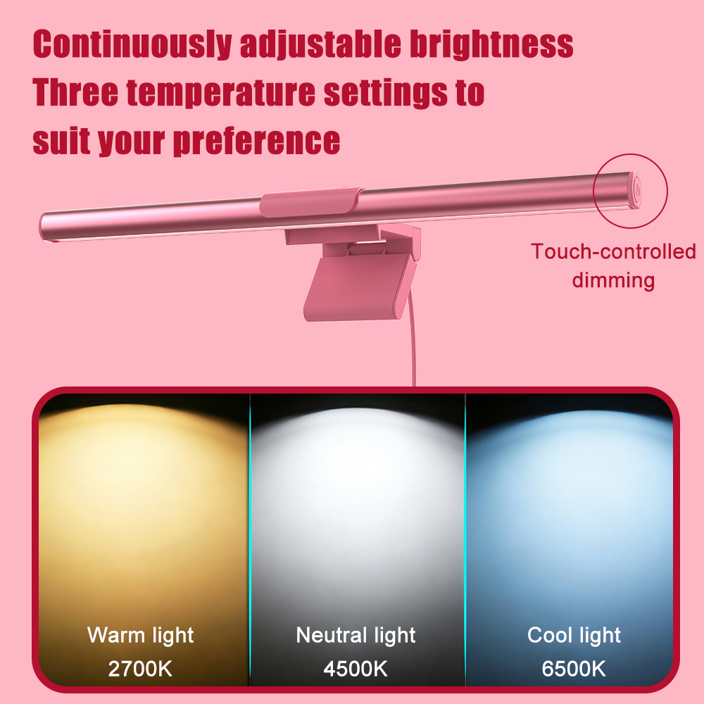 RGBIC Wifi Setup Light Bar Mon - đánh giá và giá Pc Gaming Pink