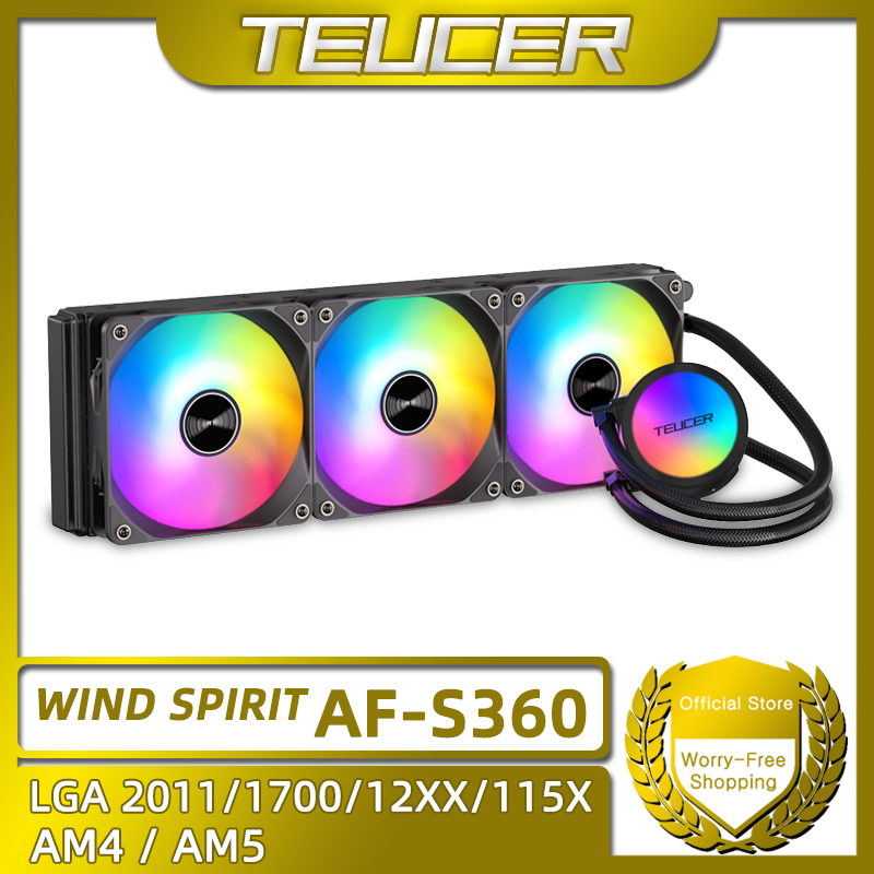 TEUCER AF-S360 CPU Water Cooli - đánh giá và giá Pc Water Cooling