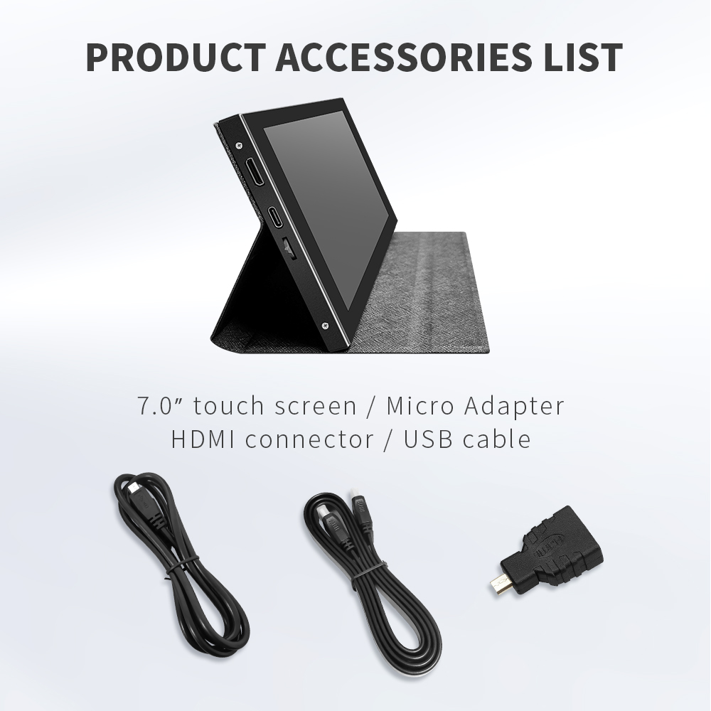 7-Inch LCD Touch Screen Panel  - đánh giá và giá Pc Gaming Fullset