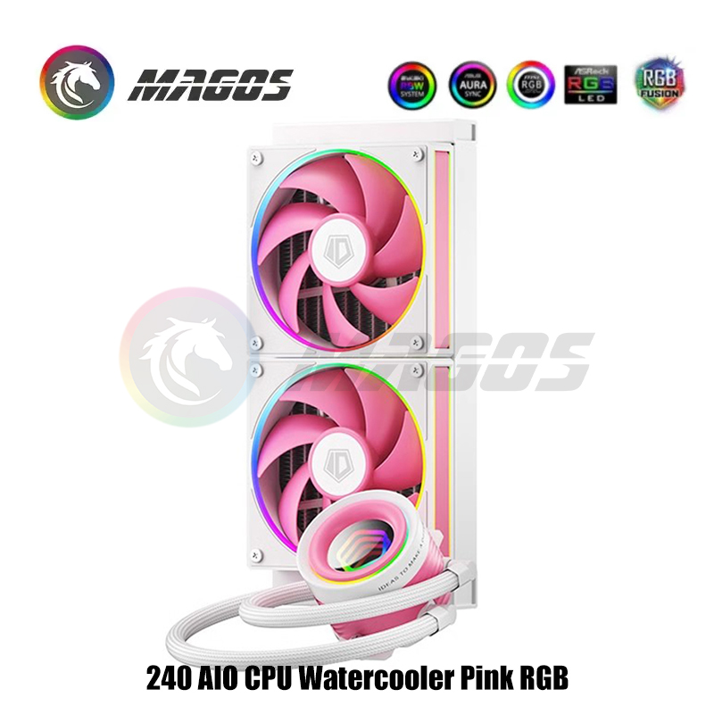 240 AIO CPU Watercooler Pink R - đánh giá và giá Pc Water Cooling