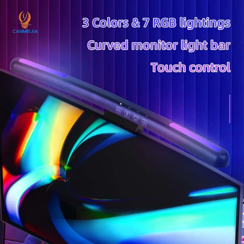 Curved LED Monitor Light Bar U - đánh giá và giá Pc Gaming Lounge