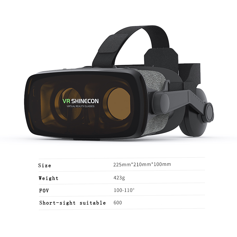 VR Shinecon Casque Viar 3D Gla - đánh giá và giá Vr Headset Pc